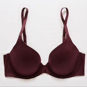 Aerie - everyday loves bra - dark plum - 34C